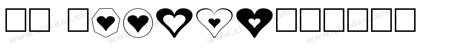 CK Hearts字体转换